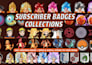 design subscriber badges for twitch or any platform